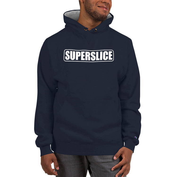 Authentic Pizza Barn Yonkers "SUPERSLICE" Champion Hoodie